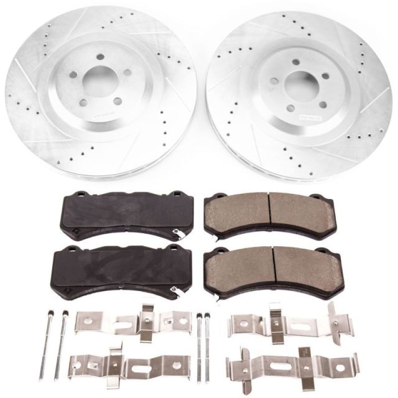 Picture of Power Stop 15-20 Dodge Charger Front Z23 Evolution Brake Kit