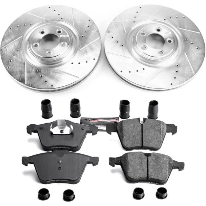 Picture of Power Stop 2018 Jaguar XJ Front Z23 Evolution Brake Kit