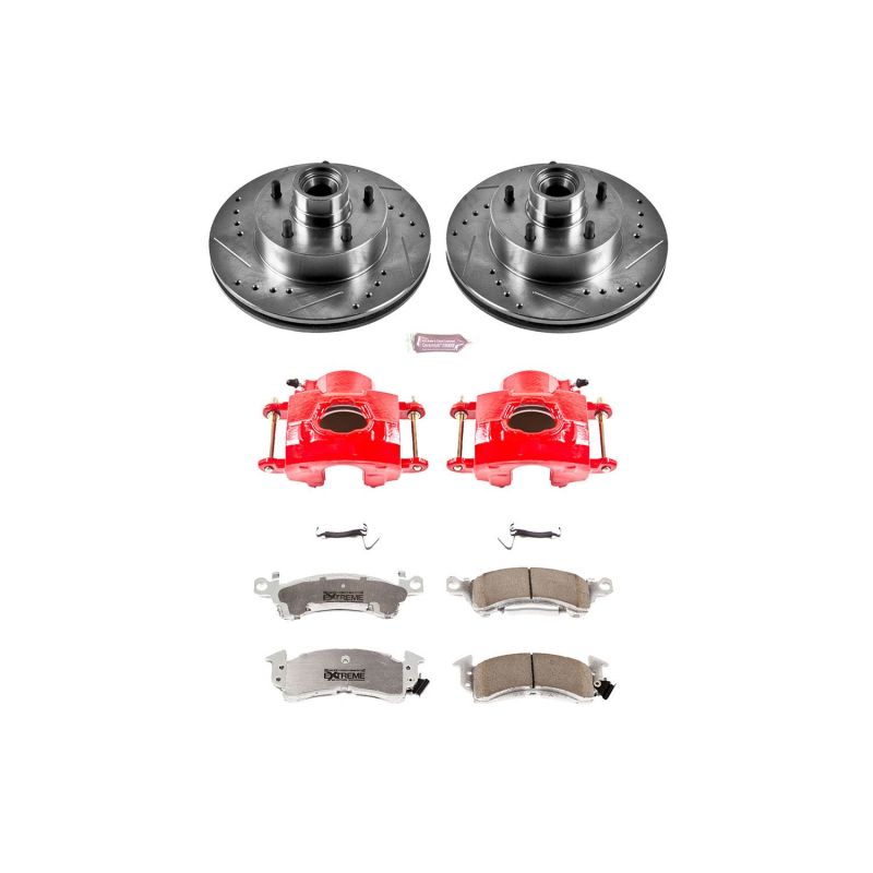Picture of Power Stop 77-78 Buick LeSabre Front Z26 Street Kit w/Cals