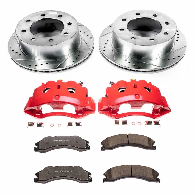 Picture of Power Stop 11-19 Chevrolet Silverado 3500 HD Rear Z36 Truck & Tow Kit w/Cals