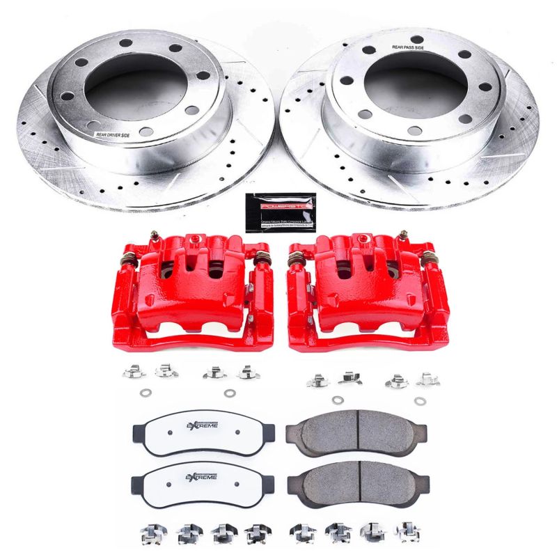 Picture of Power Stop 10-13 Ford F-250 Super Duty Rear Z36 Truck & Tow Kit w/Cals