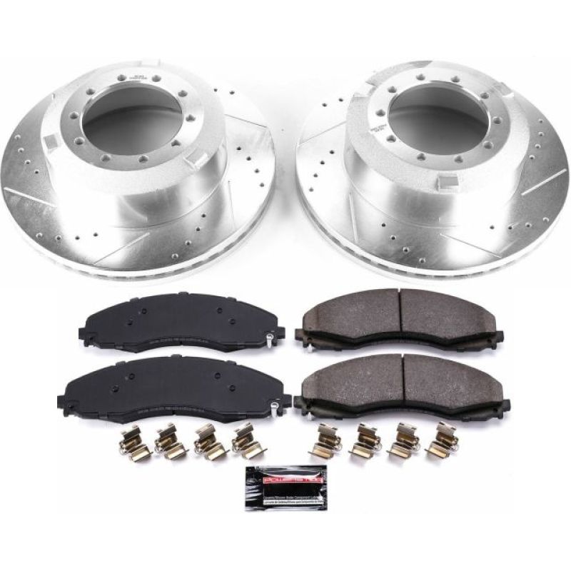 Picture of Power Stop 17-22 Ford F-550 Super Duty Rear Z36 Truck & Tow Brake Kit