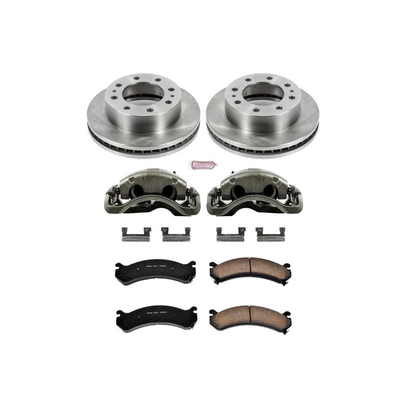 Picture of Power Stop 07-10 GMC Sierra 3500 HD Front Autospecialty Kit w/Cals