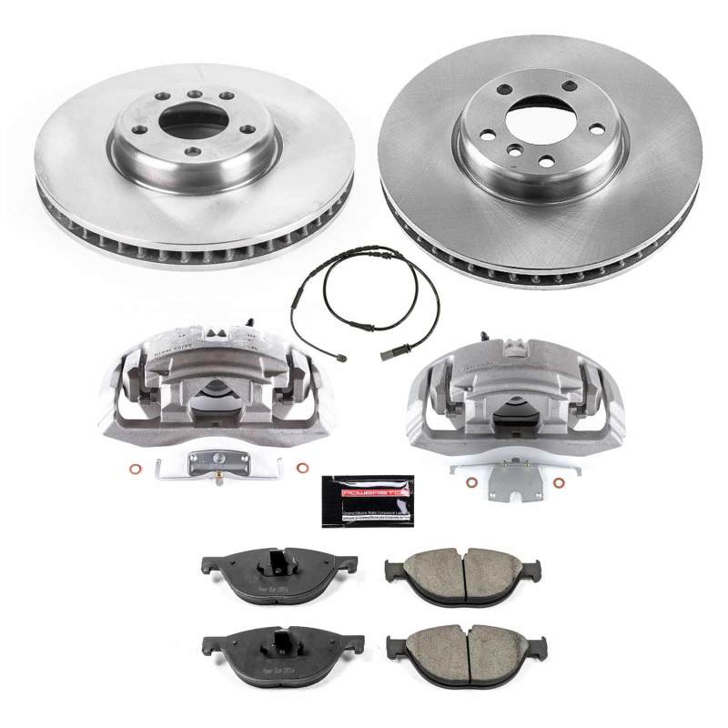 Picture of Power Stop 13-15 BMW ActiveHybrid 7 Front Autospecialty Kit w/Cals