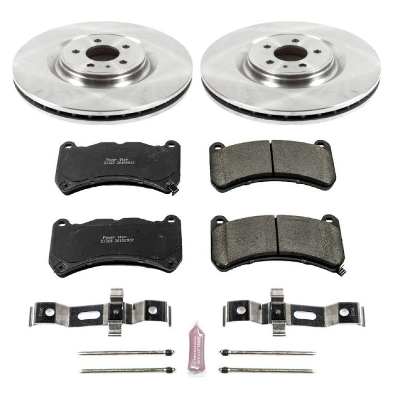 Picture of Power Stop 13-14 Ford Mustang Front Autospecialty Brake Kit