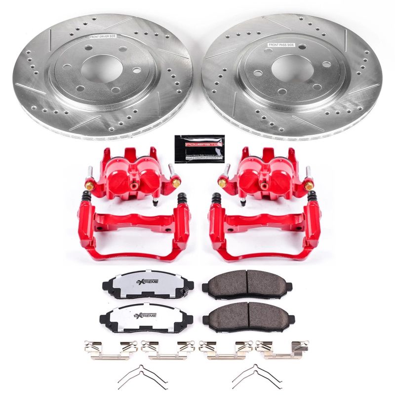 Picture of Power Stop 09-12 Suzuki Equator Front Z36 Truck & Tow Kit w/Cals