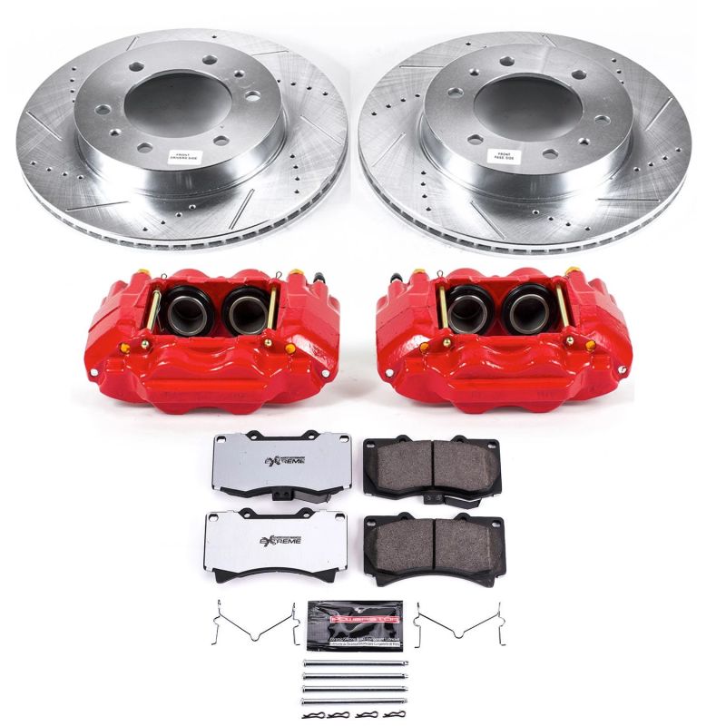 Picture of Power Stop 09-10 Hummer H3T Front Z36 Truck & Tow Kit w/Cals