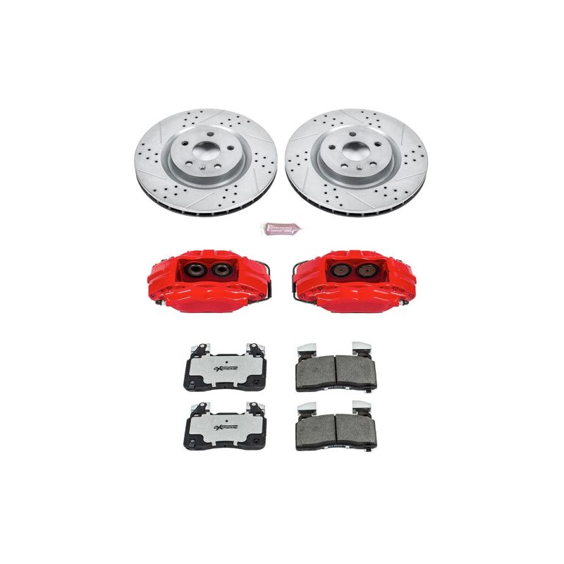 Picture of Power Stop 10-15 Chevrolet Camaro Front Z26 Street Kit w/Cals
