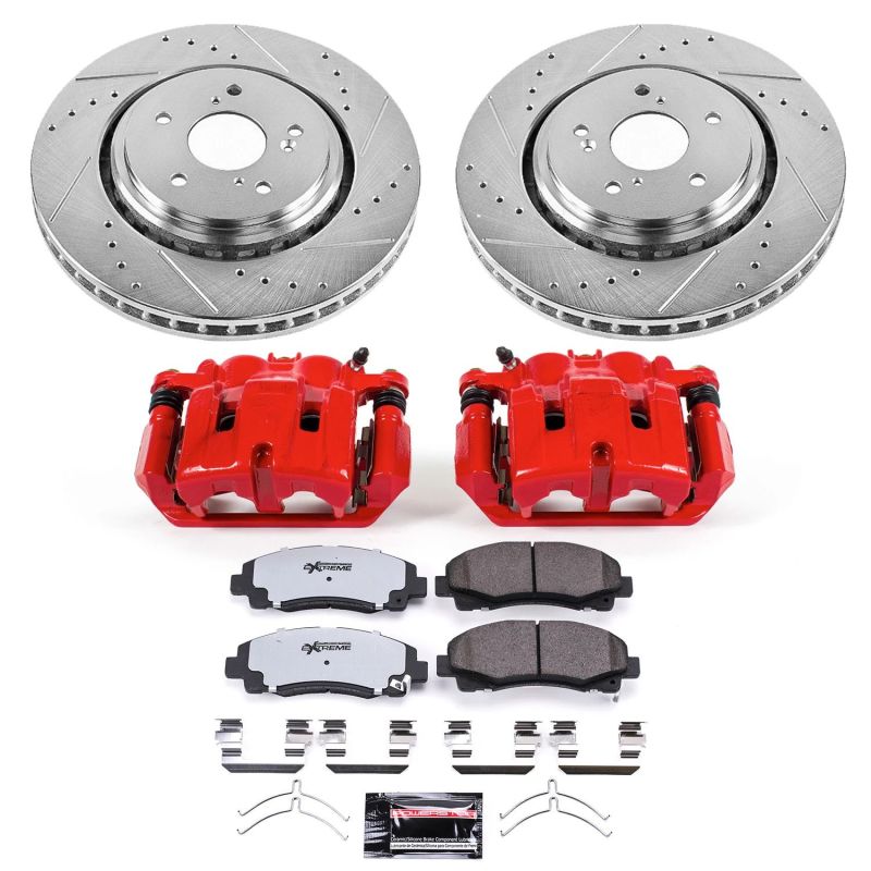 Picture of Power Stop 15-20 Acura TLX Front Z36 Truck & Tow Kit w/Cals