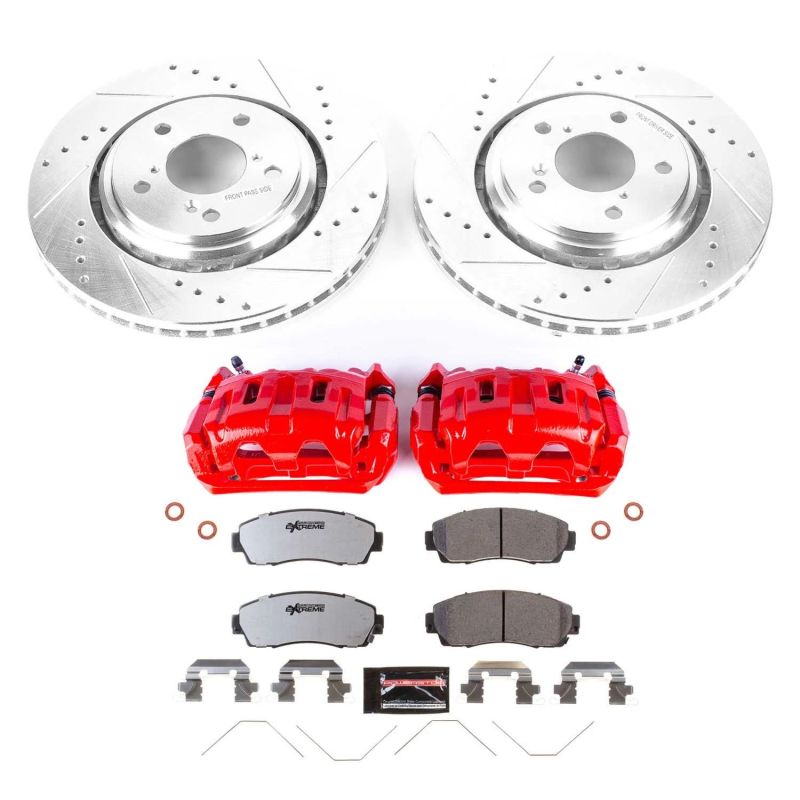 Picture of Power Stop 15-17 Honda Odyssey Front Z26 Street Kit w/Cals
