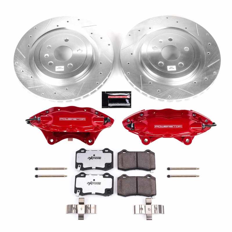 Picture of Power Stop 09-15 Cadillac CTS Rear Z26 Street Kit w/Cals