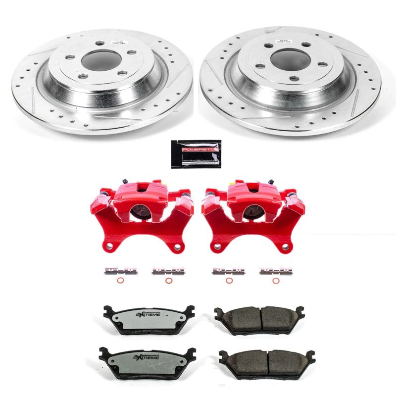 Picture of Power Stop 15-17 Ford F-150 Rear Z36 Truck&Tow Kit w/Cals