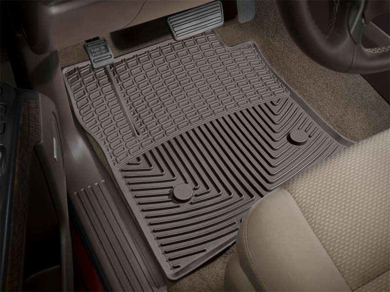 Picture of WeatherTech 2014-2016 Jeep Wrangler Front & Rear Rubber Mats - Black