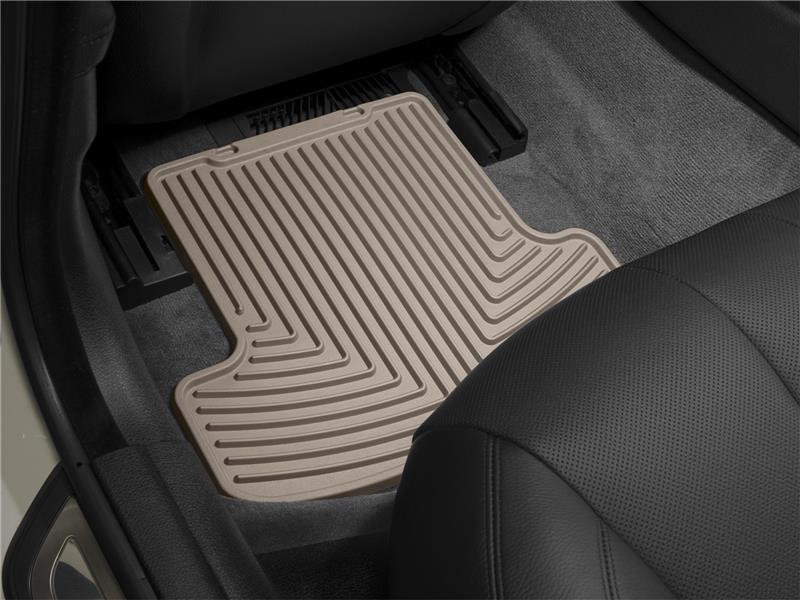 Picture of WeatherTech 14-16 Jeep Wrangler Unlimited Front & Rear Rubber Mats - Tan