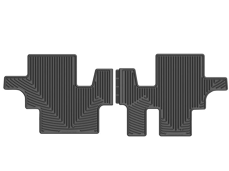 Picture of WeatherTech 10+ Lincoln MKZ Front and Rear Rubber Mats - Black