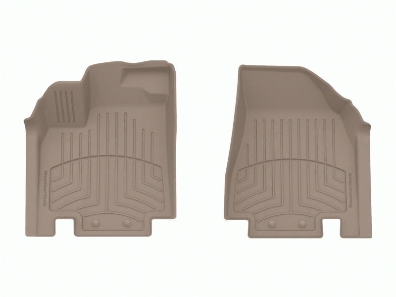 Picture of WeatherTech 22-24 Infiniti QX60 Front FloorLiner HP - Tan
