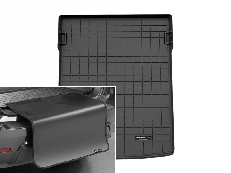 Picture of WeatherTech 2024 BMW 530i/540i Cargo Liner w/Bumper Protector - Black