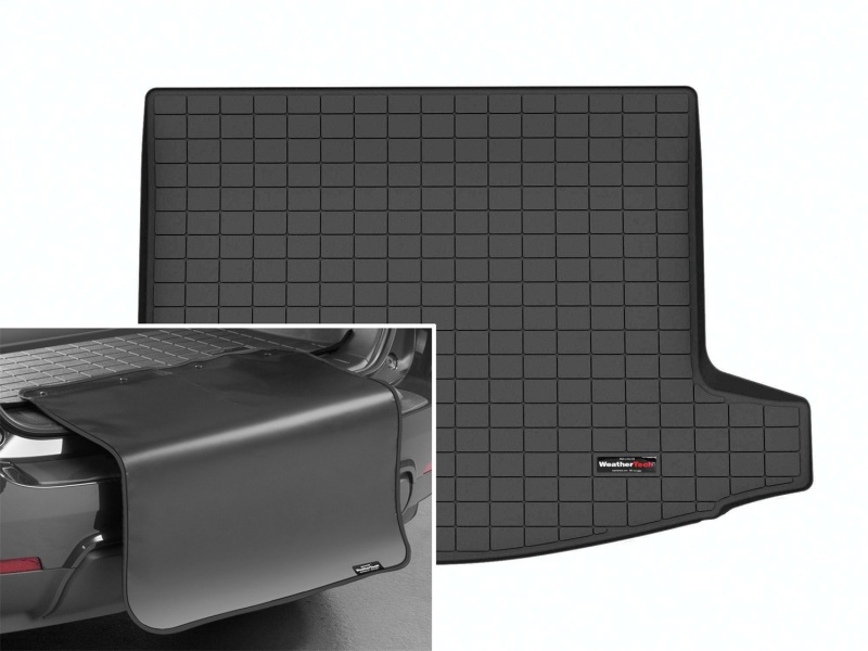 Picture of WeatherTech 2024 Lincoln Nautilus Cargo Liner w/Bumper Protector - Black