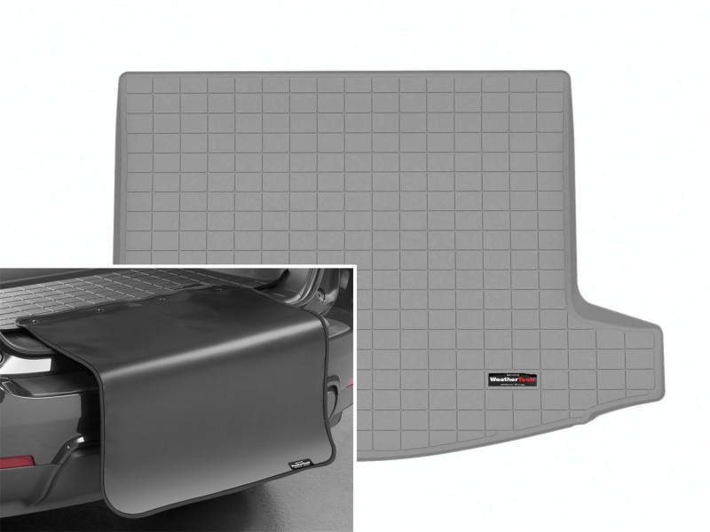 Picture of WeatherTech 2024 Lincoln Nautilus Cargo Liner w/Bumper Protector - Grey