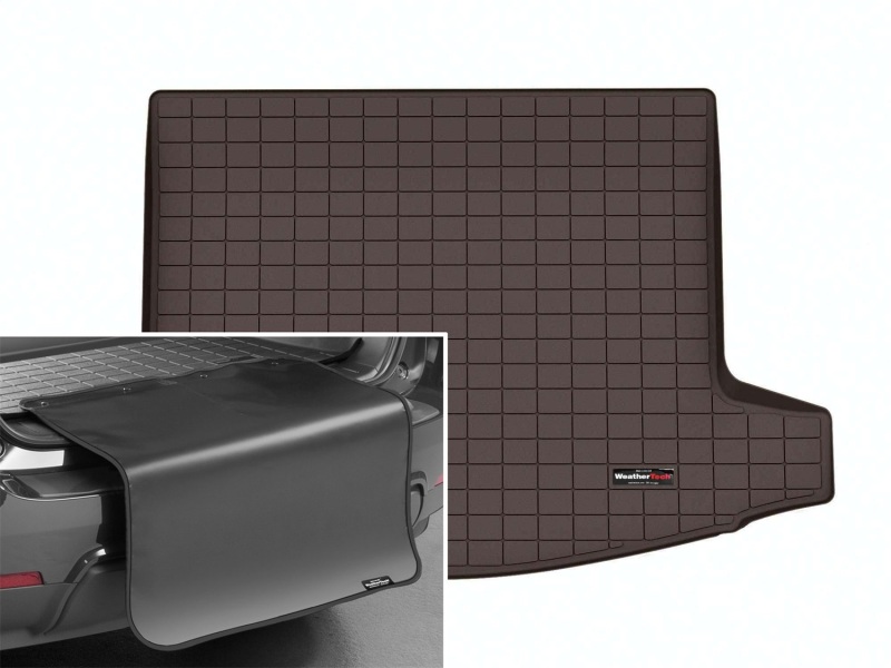 Picture of WeatherTech 2024 Lincoln Nautilus Cargo Liner w/Bumper Protector - Cocoa