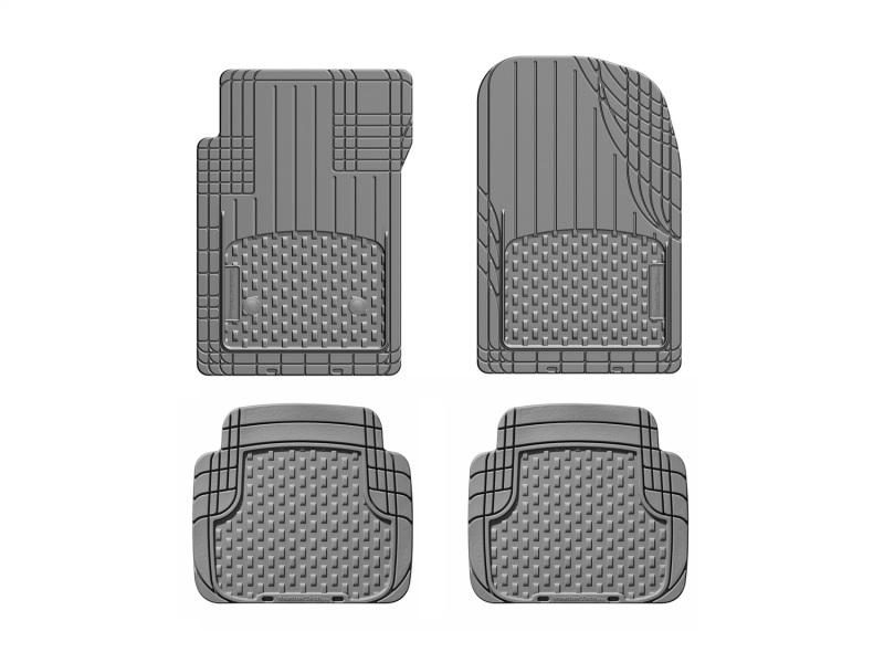 Picture of WeatherTech Universal Front and Rear Trim-to-Fit Mat (4pc Set) - Grey