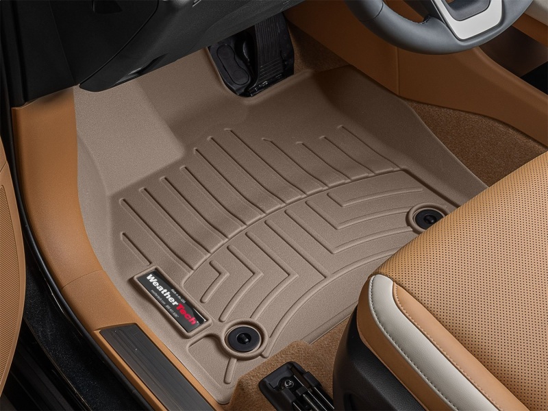 Picture of WeatherTech 23-24 Lexus RZ Front FloorLiner - Tan