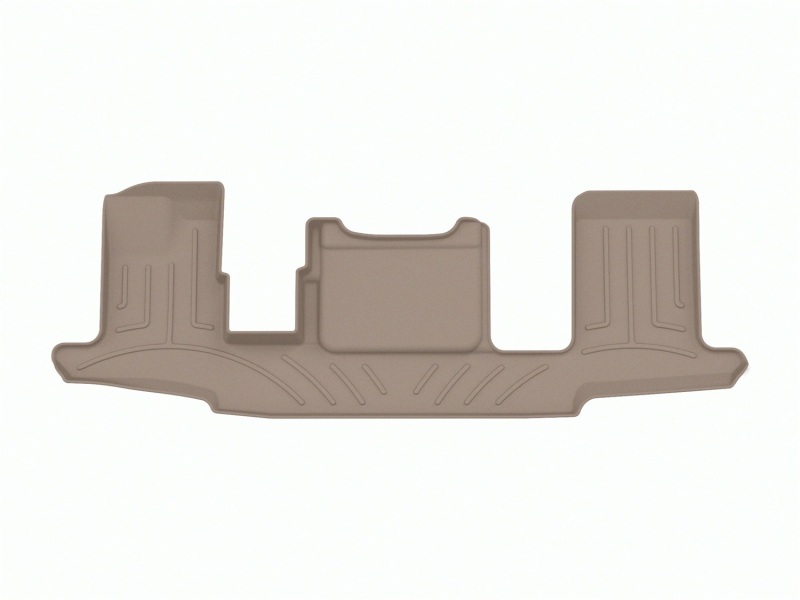 Picture of WeatherTech 22-24 Infiniti QX60 / 22-24 Nissan Pathfinder (Captains Chairs) Rear FloorLiner HP - Tan