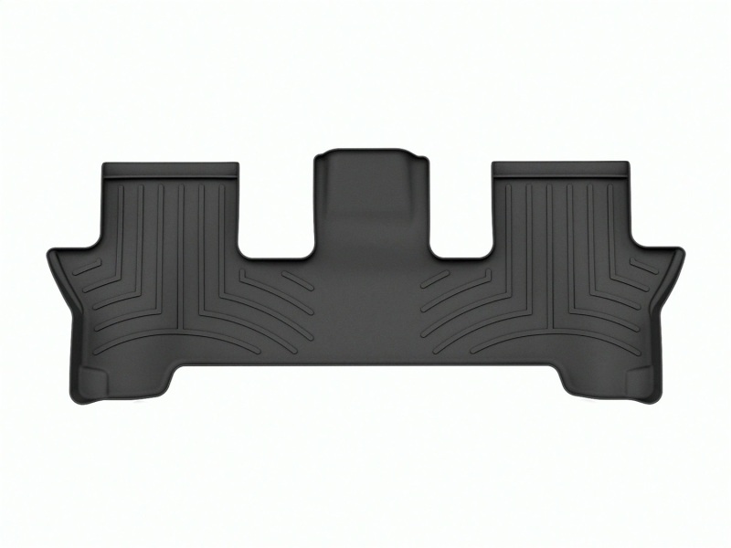 Picture of WeatherTech 2024 Hyundai Santa Fe 2nd Row Bench Seating Rear FloorLiner - Black