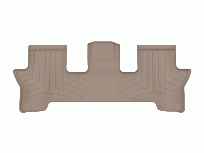 Picture of WeatherTech 2024 Hyundai Santa Fe 2nd Row Bench Seating Rear FloorLiner - Tan