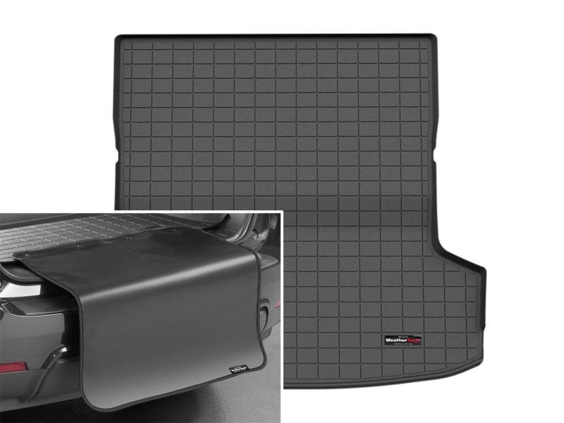 Picture of WeatherTech 2024 Kia EV9 Cargo Liner w/Bumper Protector - Black