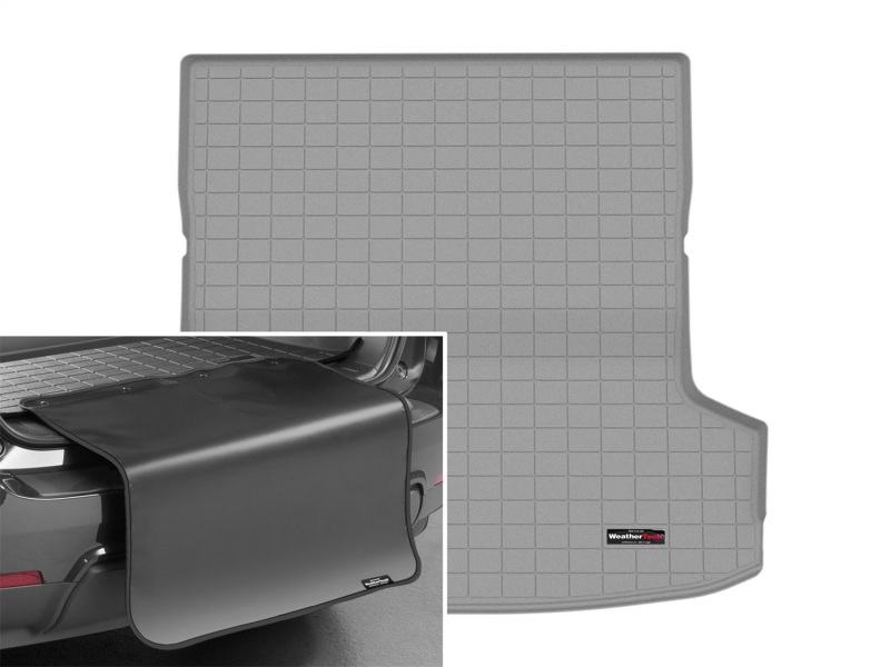 Picture of WeatherTech 2024 Kia EV9 Cargo Liner w/Bumper Protector - Grey