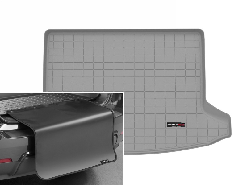 Picture of WeatherTech 2024 Chevrolet Blazer EV / Honda Prologue Cargo Liner w/Bumper Protector - Grey