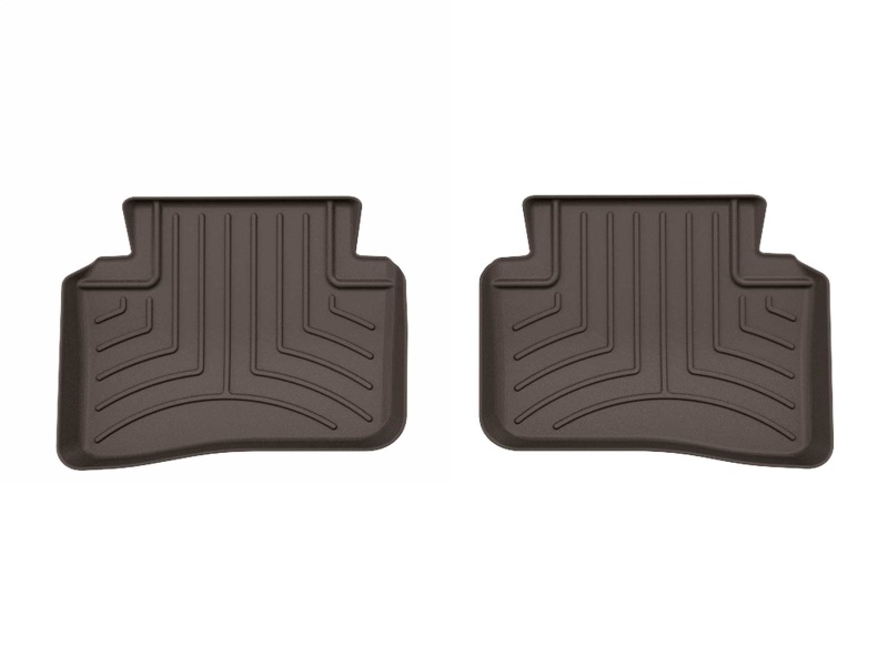 Picture of WeatherTech 22-24 Mercedes-Benz C-Class Sedan Rear FloorLiner HP - Cocoa