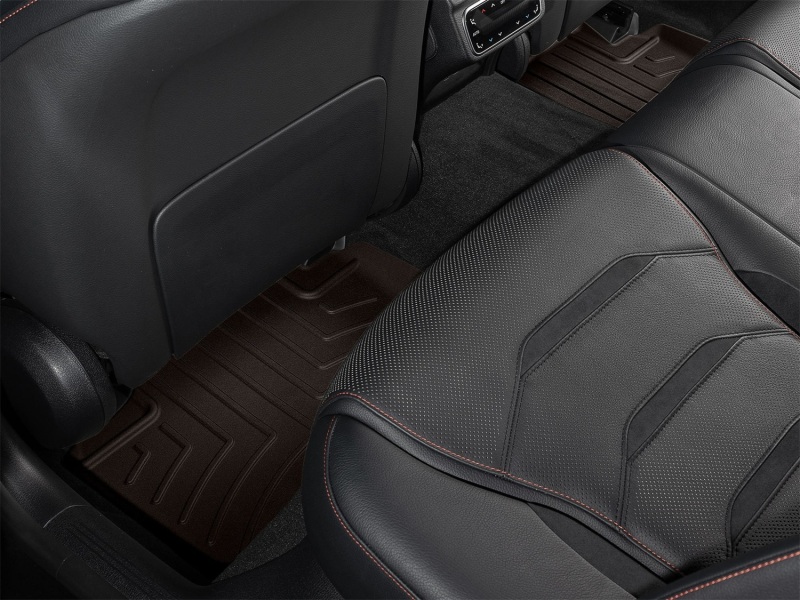 Picture of WeatherTech 22-24 Mercedes-Benz C-Class Sedan Rear FloorLiner HP - Cocoa