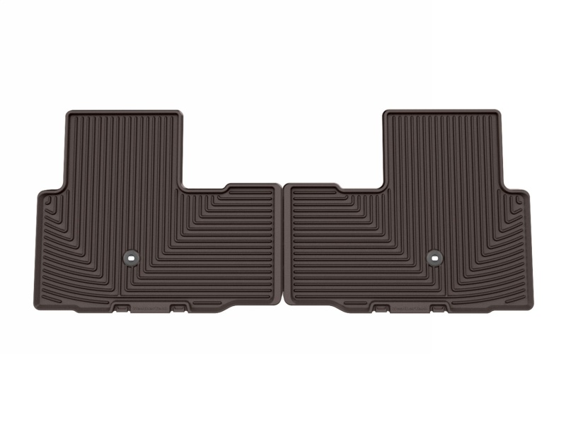 Picture of WeatherTech 23-25 Honda Pilot Rear All-Weather Floor Mats - Cocoa