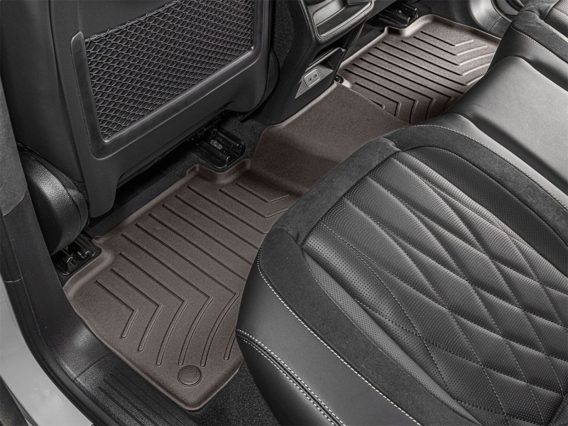 Picture of WeatherTech 21-24 Mercedes-Benz GLE Coupe Rear FloorLiner HP - Cocoa