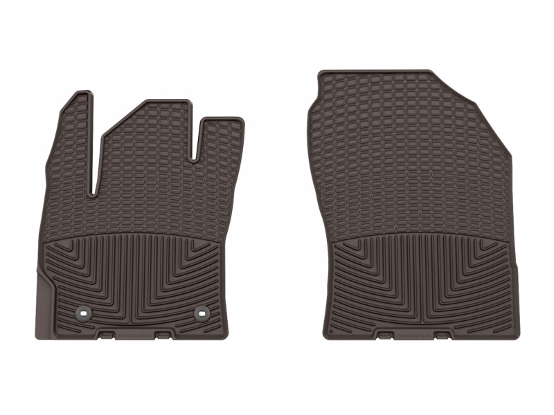 Picture of WeatherTech 22-24 Toyota Corolla Cross (Incl. 23-24 Hybrid) Front All-Weather Floor Mats - Cocoa