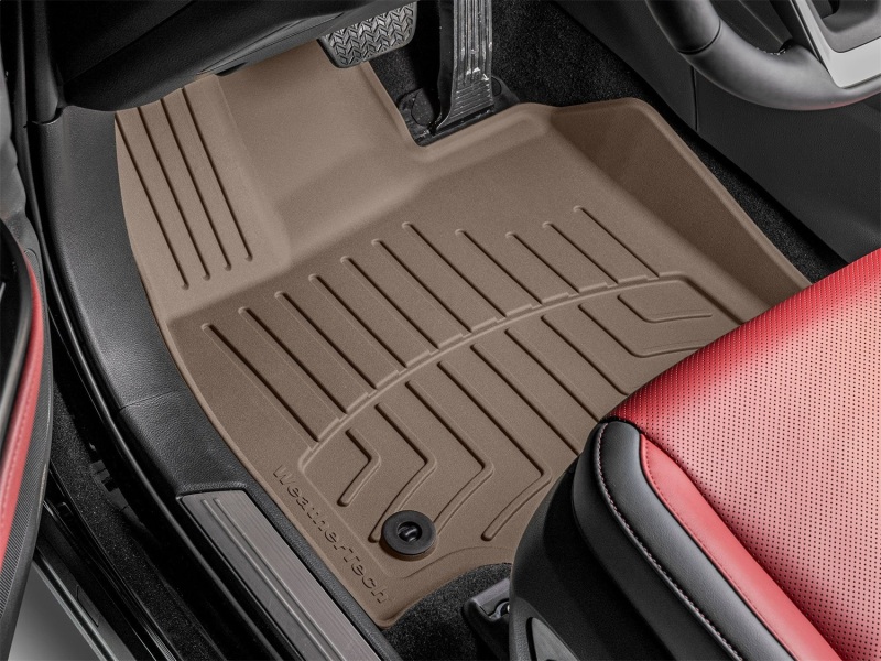 Picture of WeatherTech 22-25 Lexus NX (Incl. Hybrid/Plug-In Hybrid) Front FloorLiner HP - Tan