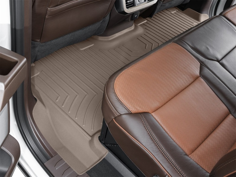 Picture of WeatherTech 23-24 Ford F-250/350/450/550 CC Rear FloorLiner HP - Tan