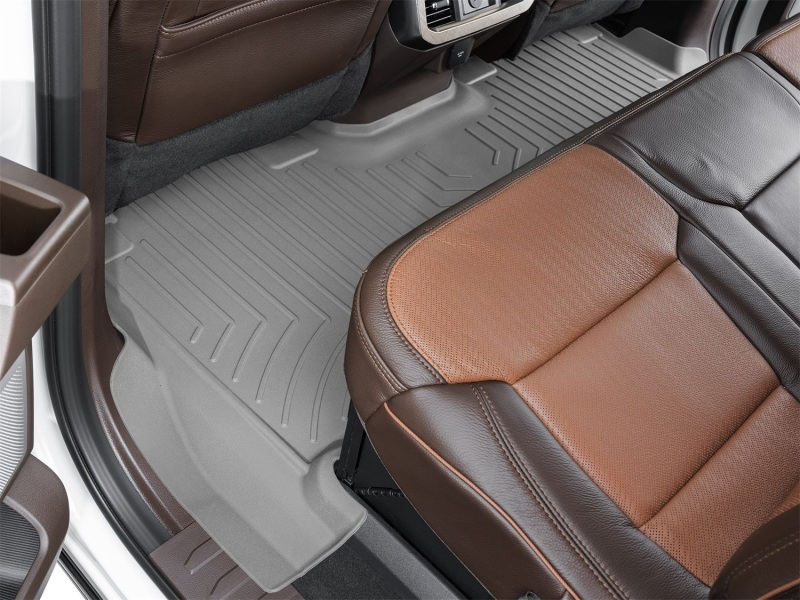 Picture of WeatherTech 23-24 Ford F-250/350/450/550 CC Rear FloorLiner HP - Grey