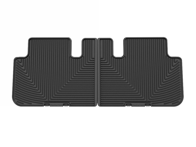 Picture of WeatherTech 21-24 Tesla Model S Rear All-Weather Floor Mats - Black