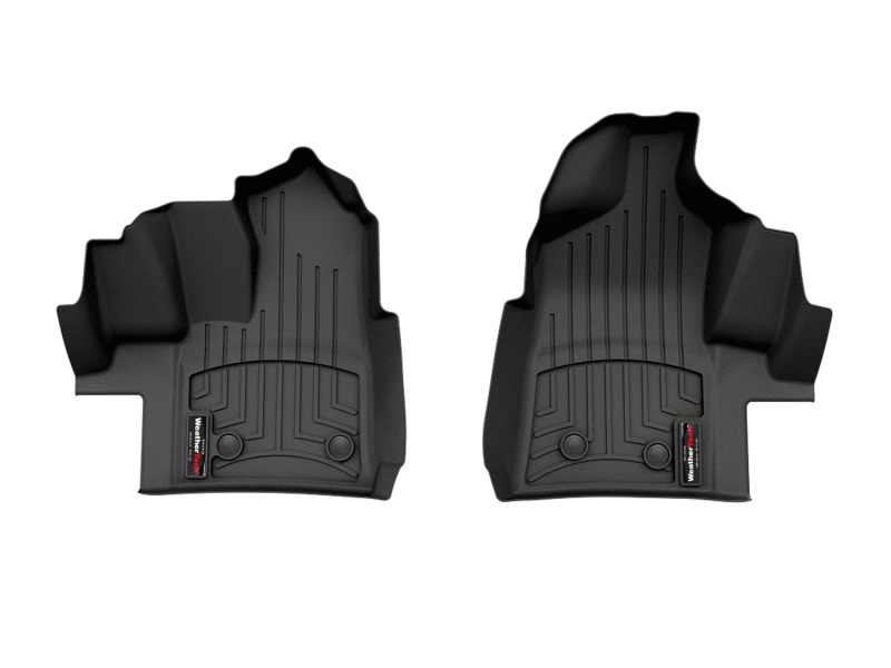 Picture of WeatherTech 22-24 Ford Transit Automatic w/Carpeted Floor Front FloorLiner - Black