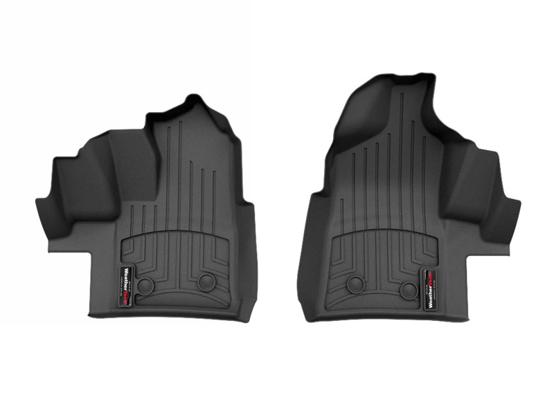 Picture of WeatherTech 23-24 Ford Transit (Vinyl Floors) Front FloorLiner - Black