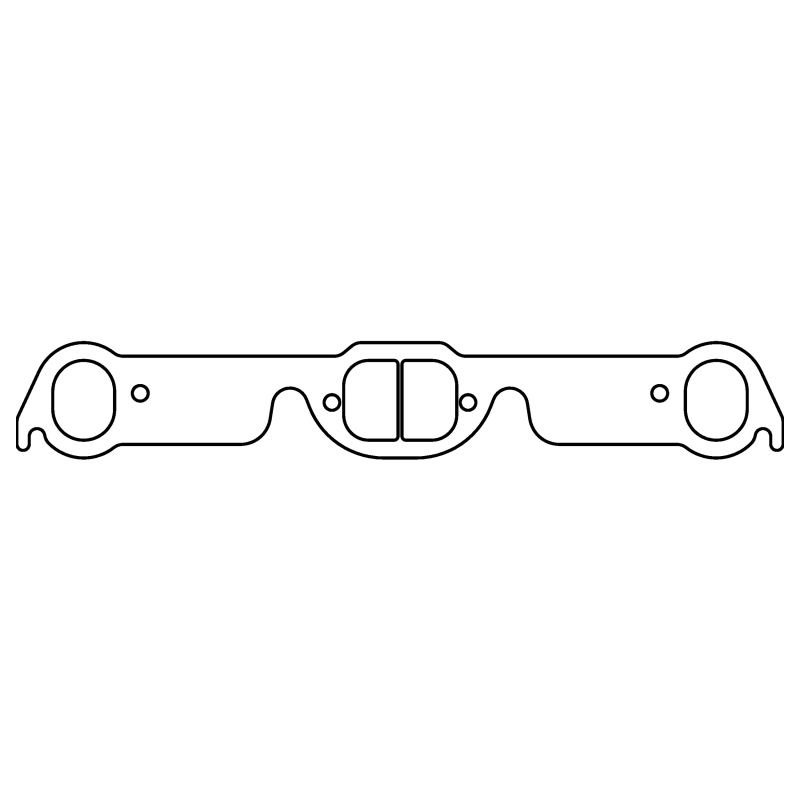Picture of Cometic Pontiac 326-455 CI V8 .043in Copper Exhaust Manifold Gasket Set - 2.000in x 1.550in D-Ports