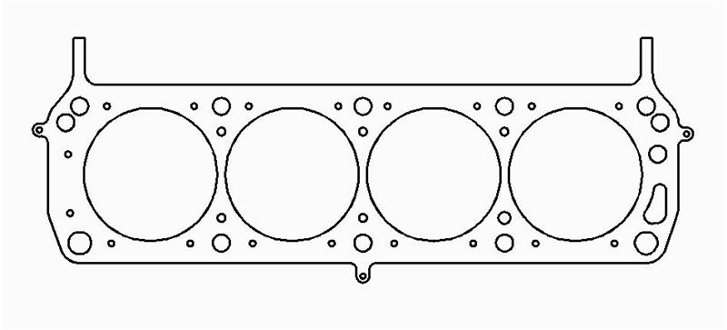 Picture of Cometic Ford/Brodix 351 V8 .040in MLS Cylinder Head Gasket-4.125in Bore-R452 Block-ASCS Spec Head