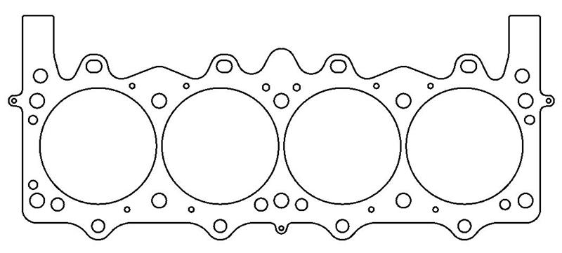 Picture of Cometic Chrysler A-8 Sprint Block .040in MLS Cylinder Head Gasket - 4.165in Bore - With W9 Heads