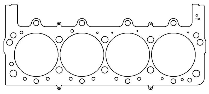 Picture of Cometic Ford 460 Pro Stock V8 .045in MLS Cylinder Head Gasket - 4.600in Bore - A500 Block - RHS