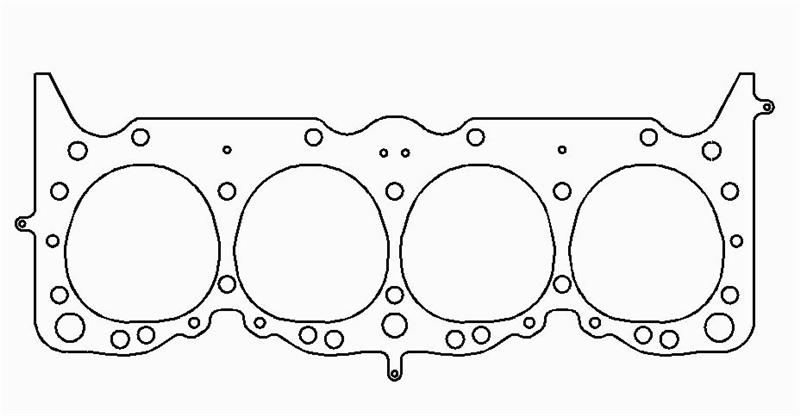 Picture of Cometic Chevrolet 348/409 W-Series Big Block V8 .040in MLS Cylinder Head Gasket - 4.375in Bore