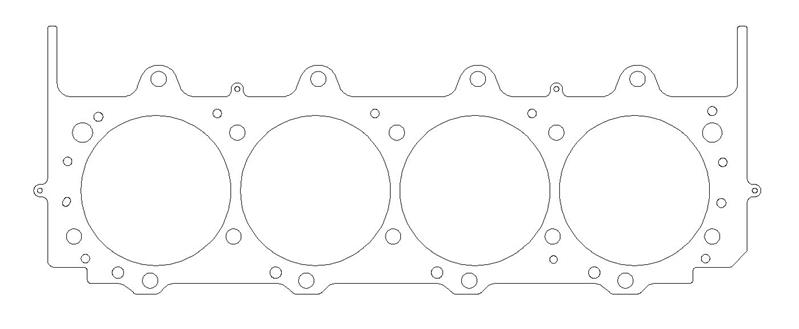 Picture of Cometic GM Pro Stock V8 .040in MLX Cylinder Head Gasket - 4.860in Bore - 5.200in Bore Center