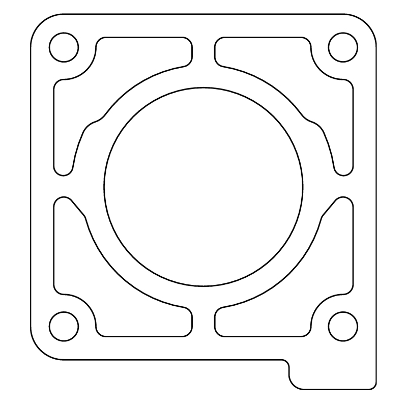 Picture of Cometic Ford 302 5.0L .031in Fiber Throttle Body Gasket - 1986-1993